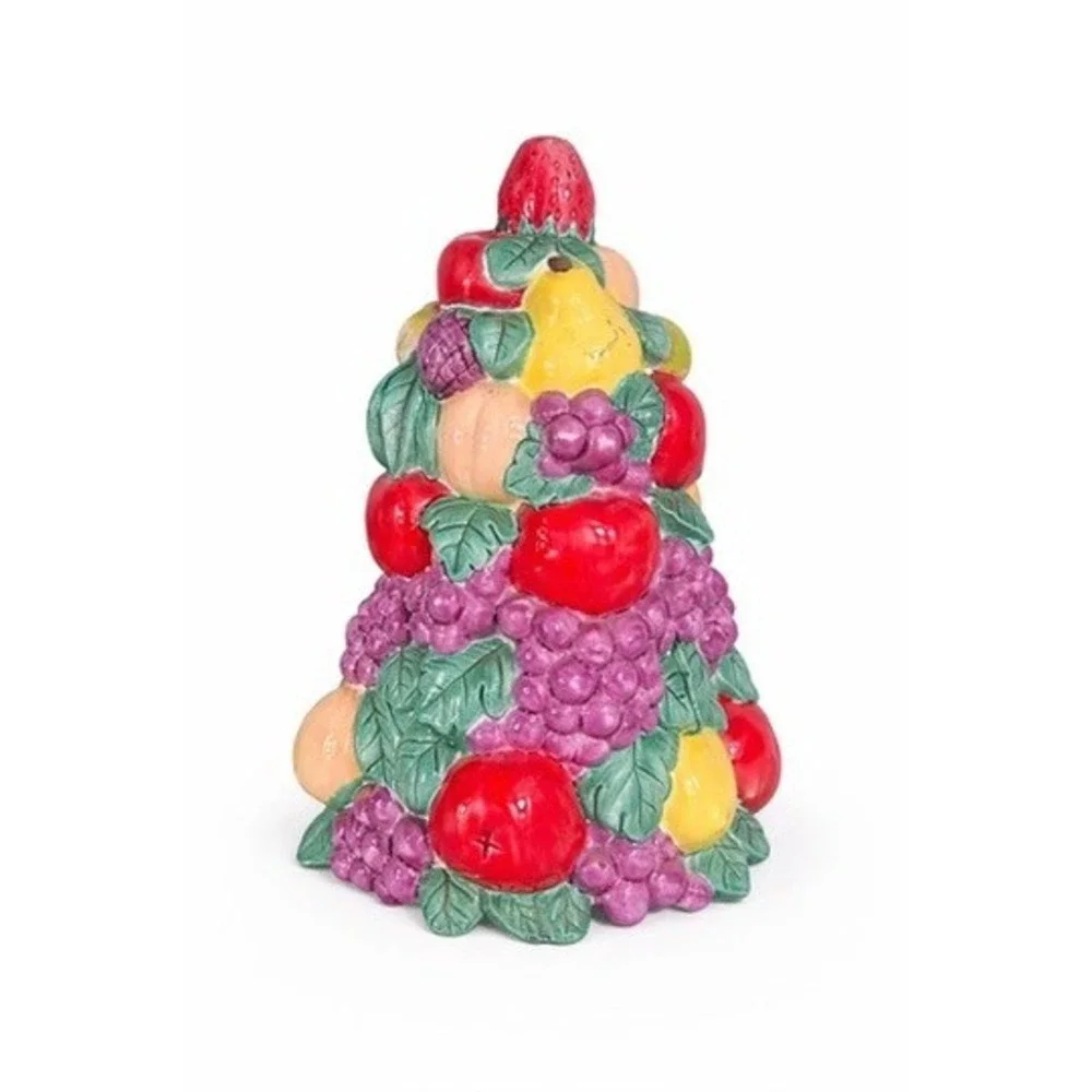 Vintage Holland Mold Fruit Tree Topiary Hand Painted Ceramic 1975‎